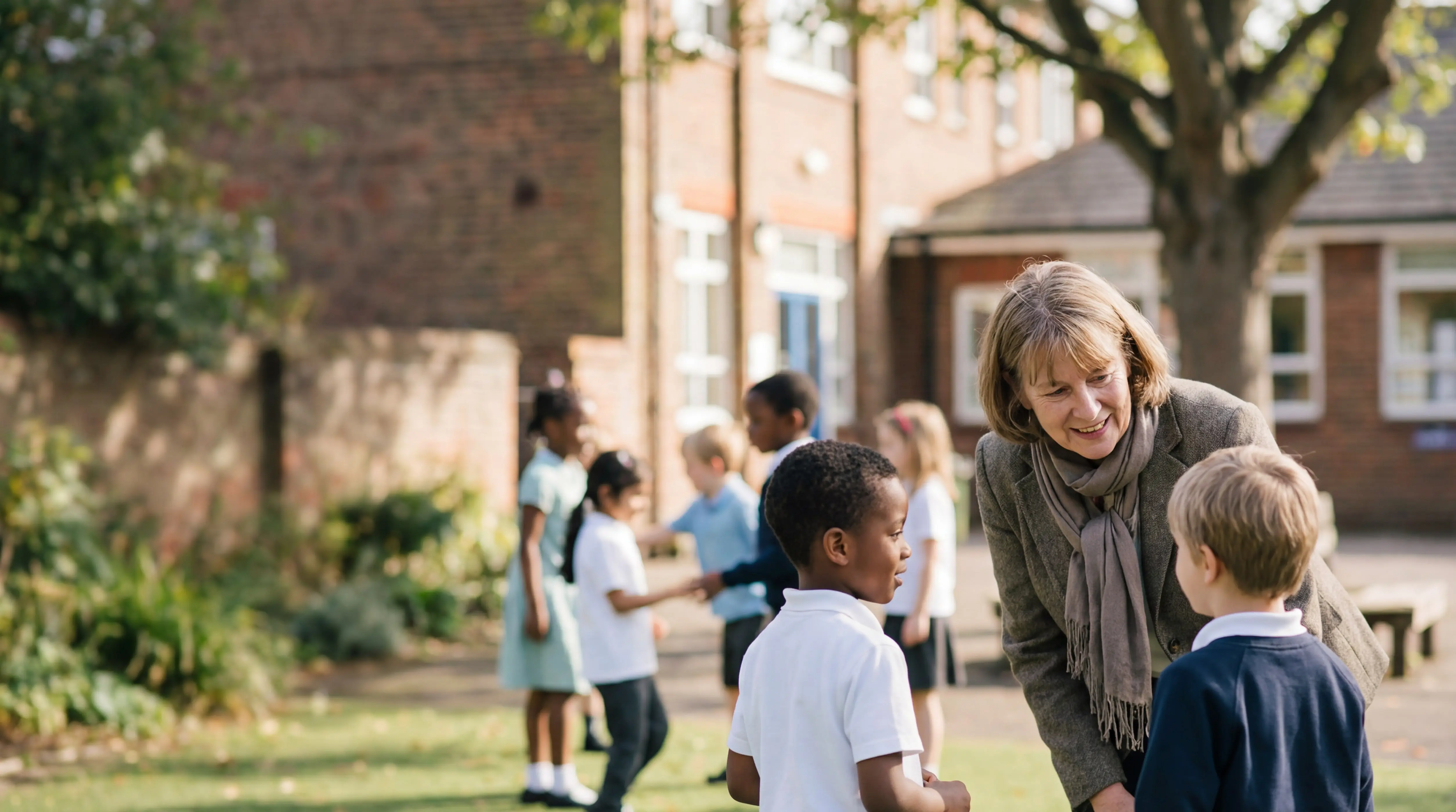 Education business owner meeting with a specialist business broker